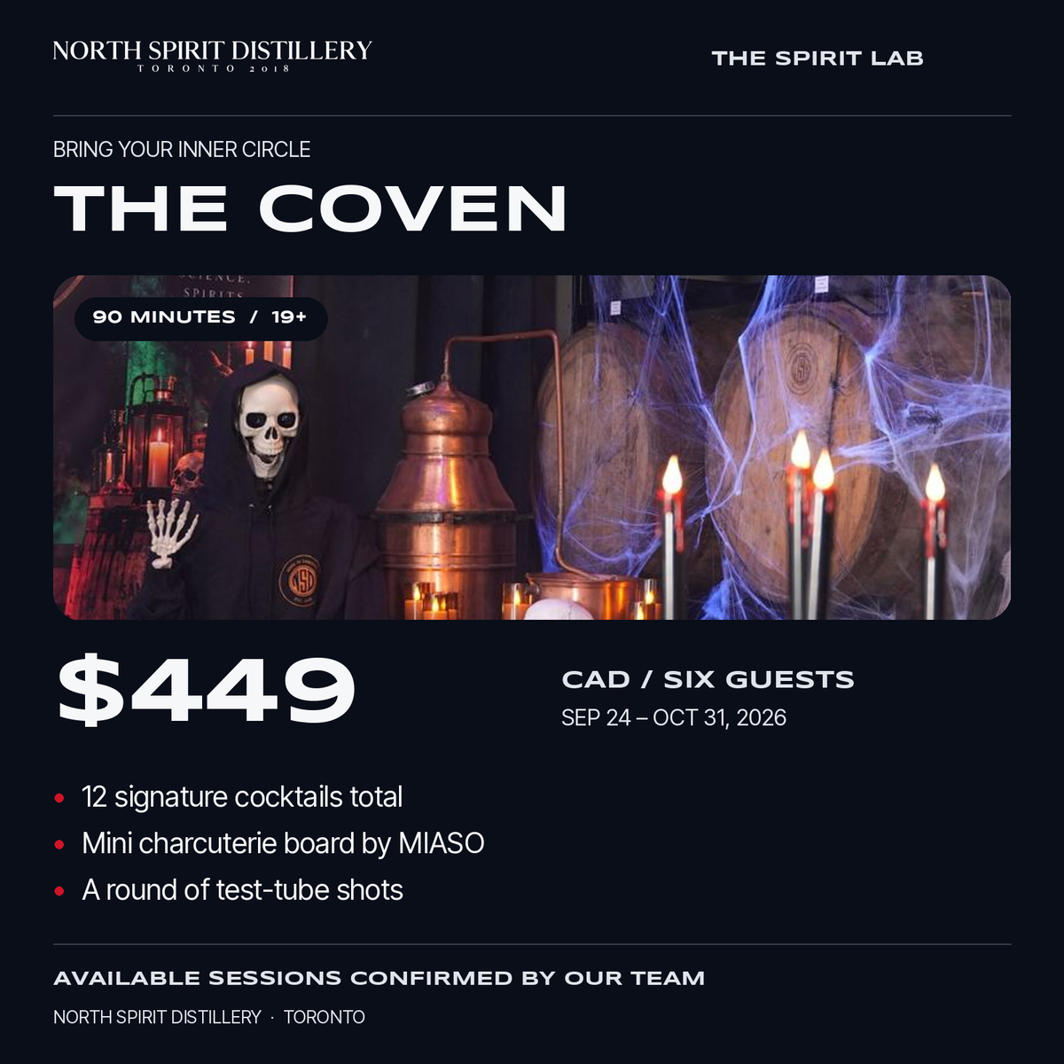 THE SPIRIT LAB - TICKET PASS